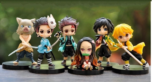 Set De Figuras Demon Slayer 