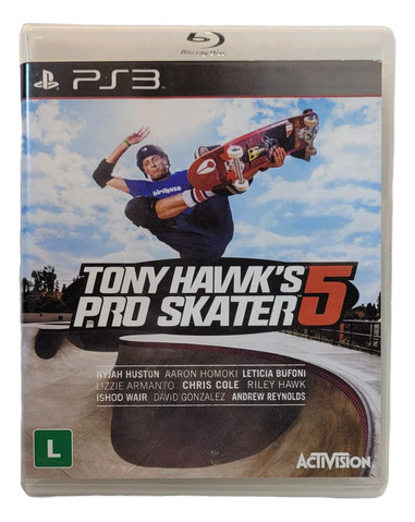 Tony Hawks Pro Skater 5 Original Ps3 Mídia Física (Usado)