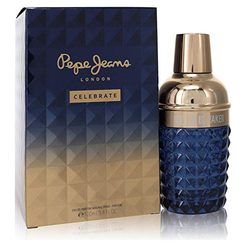 3.4 Oz Eau De Parfum Spray Cologne For Men Pepe Jeans Celebr