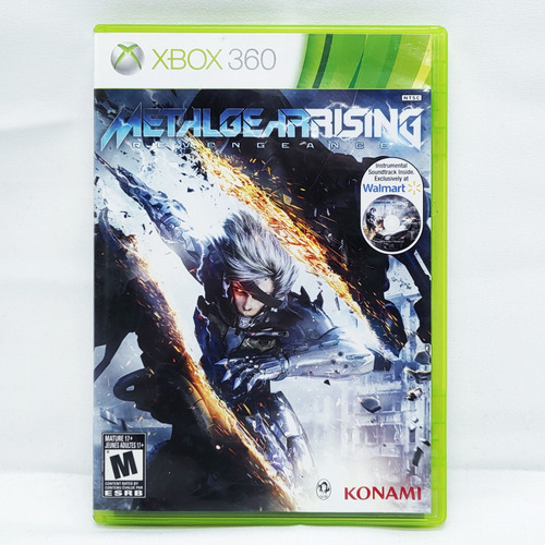 Metal Gear Rising Revengeance Xbox360 Con Disco Soundtrack