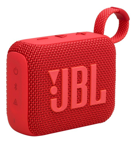 Altavoz portátil Jbl Go 4 con Bluetooth, impermeable, rojo, 110 V/220 V