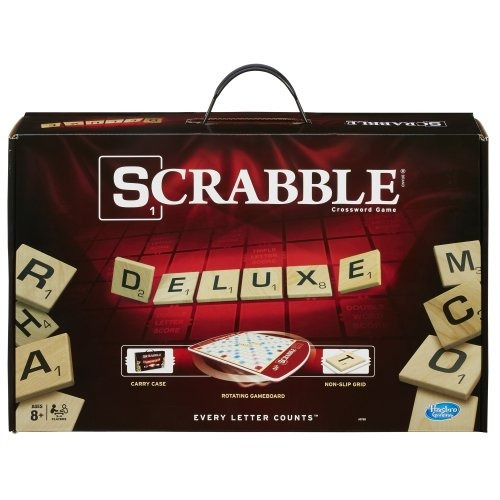 Juego Hasbro Scrabble Deluxe Edition