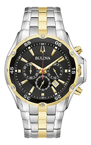 Bulova Reloj De Vestir Con Cronógrafo De Cuarzo Clásico Para