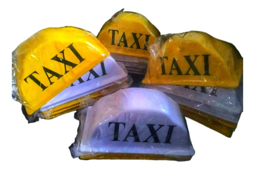 Aviso Casco Taxi Pequeño