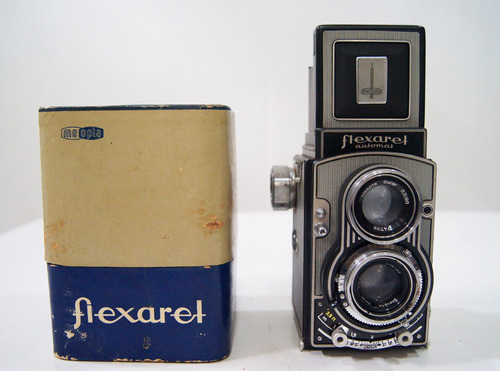 Câmera Antiga Flexaret Com Manual De Fabrica 