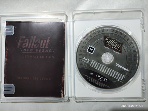 Fallout New Vegas Ultimate Edition Completo, Sealed Ps3 $299 (Usado)