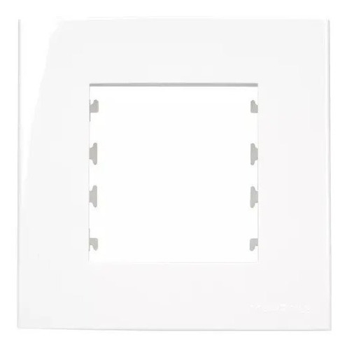 Kit 10 Un Placa 80x80 2p Com Suporte P/móvel Margirius Sleek Cor Branco