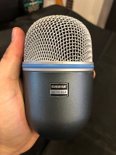 Microfone Dinâmico Shure Beta  52a - Em Ótimo Estado
