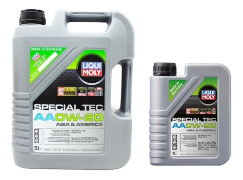 Kit Afinacion Camry V6 0w20 Iridium 15/17 Liqui Moly