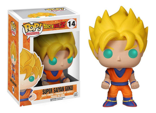 Funko Pop Original Goku Super Saiyan 14 - Nuevo 