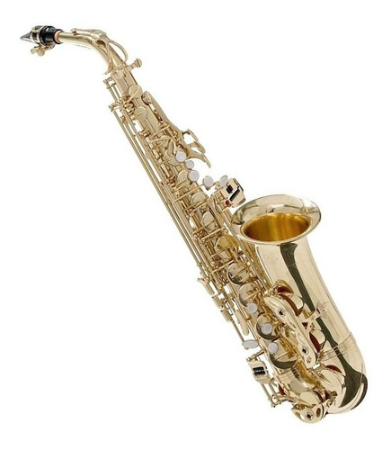 Saxo Alto Knight Jbas-200 Eb Llave De F# Con Estuche