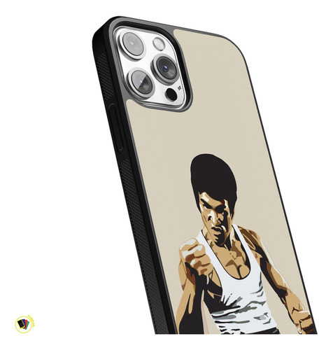 Funda Diseño Para iPhone De Bruce Lee Ilustraciones #4