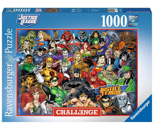 Rompecabezas Dc Comics 1000 Piezas Ravensburger