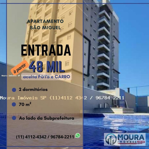 Imagem 1 de 15 de Apartamento Para Venda Em São Paulo, São Miguel Paulista, 2 Dormitórios, 1 Suíte, 2 Banheiros, 1 Vaga - 213215_2-1091224