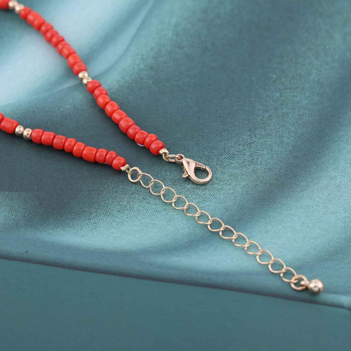 Andelaisi Boho Pulseras De Tobillo Con Cuentas De Semillas,