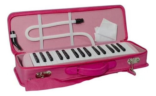 Extreme Melodica 32 Teclas 2 1/2 Octavas Color Rosa