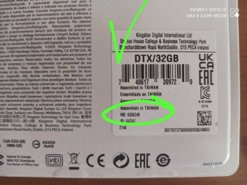 Imagen 8 de 8 de Pendrive Kingston 64gb Usb 3.0 Modelo G4 Compatible 2.0