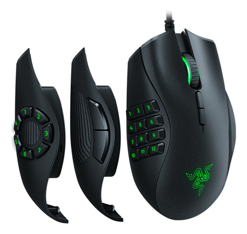 Ratón Razer Naga Trinity Para Juegos, Con Cable, 16.000 Dpi