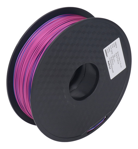 Filamento De Seda Pla, 1,75 Mm, Azul, Morado Y Rojo, Doble C
