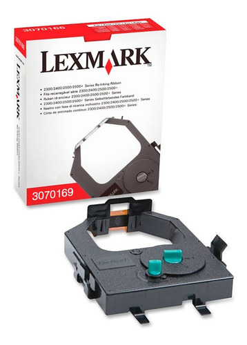 Cinta Lexmark 3070169 / 11a3550 Negro 2580/ 2581/ 2580n/ 258