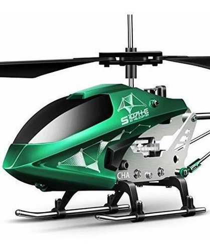 Helicóptero De Control Remoto Niños Syma S107h-r Verde