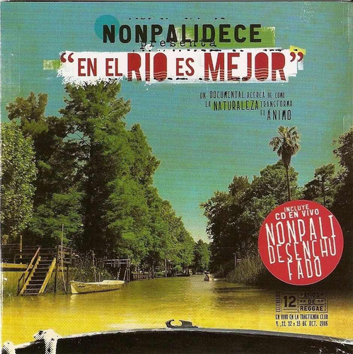 Imagen 1 de 2 de Nonpalidece En El Rio Es Mejor Dvd + Cd Desenchufado Nuevo