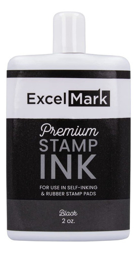 Excelmark Premium Tinta Para Sellos, 2 Onzas.