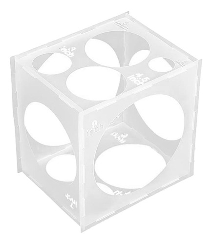 Caja Medidora De Globos, Cubo, Herramienta Duradera Para