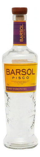 Pisco Torontel Barsol 750 Ml