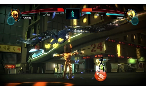 Juego Powerup Heroes con sensor multimedia físico Kinect para Xbox 360