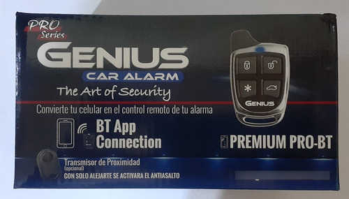 Alarma Genius Premium Pro Bluetooth 