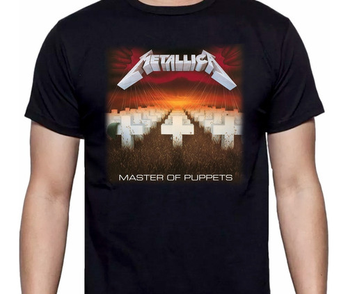 Metallica  - Master Of Puppets - Metal - Polera - Cyco Recs