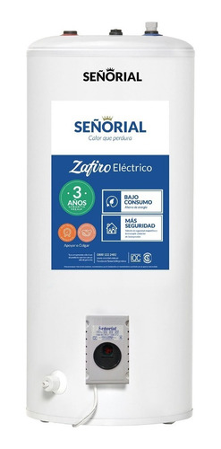 Termo Elect Señorial Zafiro CLG/apyo 95lts Proyectar