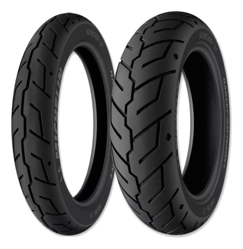 Par Pneu Michelin 130/70b18 + 160/70b17 Scorcher 31