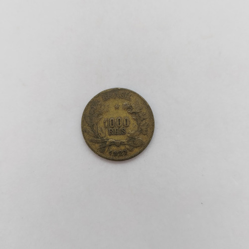 Antiga Moeda De 1000 Réis Ano 1927 Brasil - 16471n (Usado)