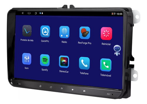 Multimidia Vw Fox 14/21 9p Octacore 4gb 64gb Carplay 4g