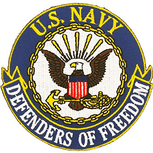 Parche Bordado De Marina De Estados Unidos Usn Defensor...