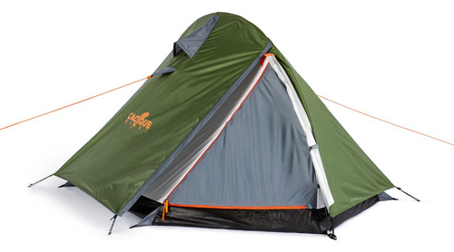 Imagen 3 de 10 de Carpa Cacique Igloo Bike 2 Dos Personas - Compacta Y Liviana