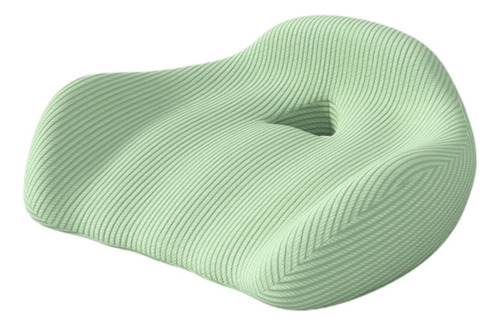 Memory Espuma De Espuma Cojín De Asiento Ergonómico Verde