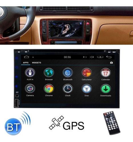 Dvd Vehiculo Pantalla Tactil 6.95 Hd Dual Core Android