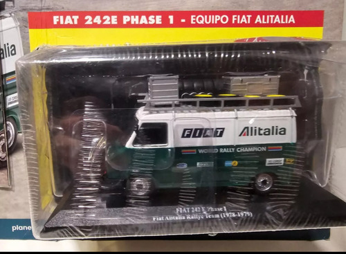 Vehículo De Asistencia Rally Nro 1 Fiat 242 E Phase 1978 Verde