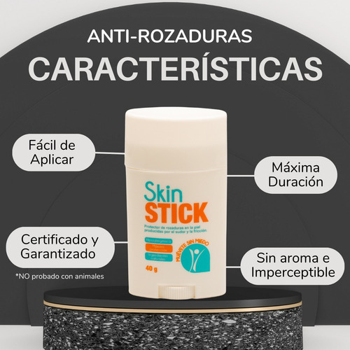 Shampoo Sólido Natural + Protector Anti Rozadura Skin Stick Neutra