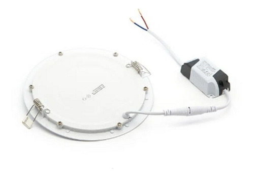 Imagen 3 de 4 de Plafón Led Sica Panel Redondo Techo - 12w - Luz Día
