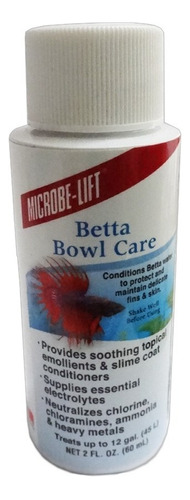 Betta Bowl Care (condicionador De Água) - Microbe-lift