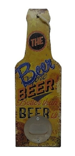Cuadro Destapador  Vintage  Diseño The Beer/ Runn