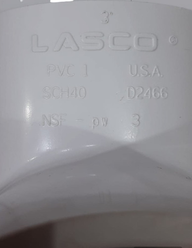 Tee De Agua Fria 3 Pulgada De Pega Marca Lasco