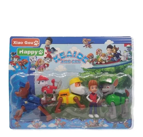 Paw Patrol Colección Set X5 Patrulla Canina Juguete