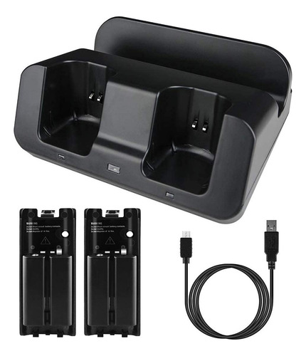 Wii U Charger, Wii Estacin De Carga Wii Dock Soporte Para Wi