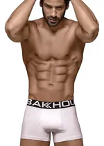 Comprar Boxer Bakhou 2000 Algodón Y Lycra Liso Con Collareta