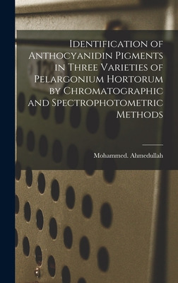 Libro Identification Of Anthocyanidin Pigments In Three V...
